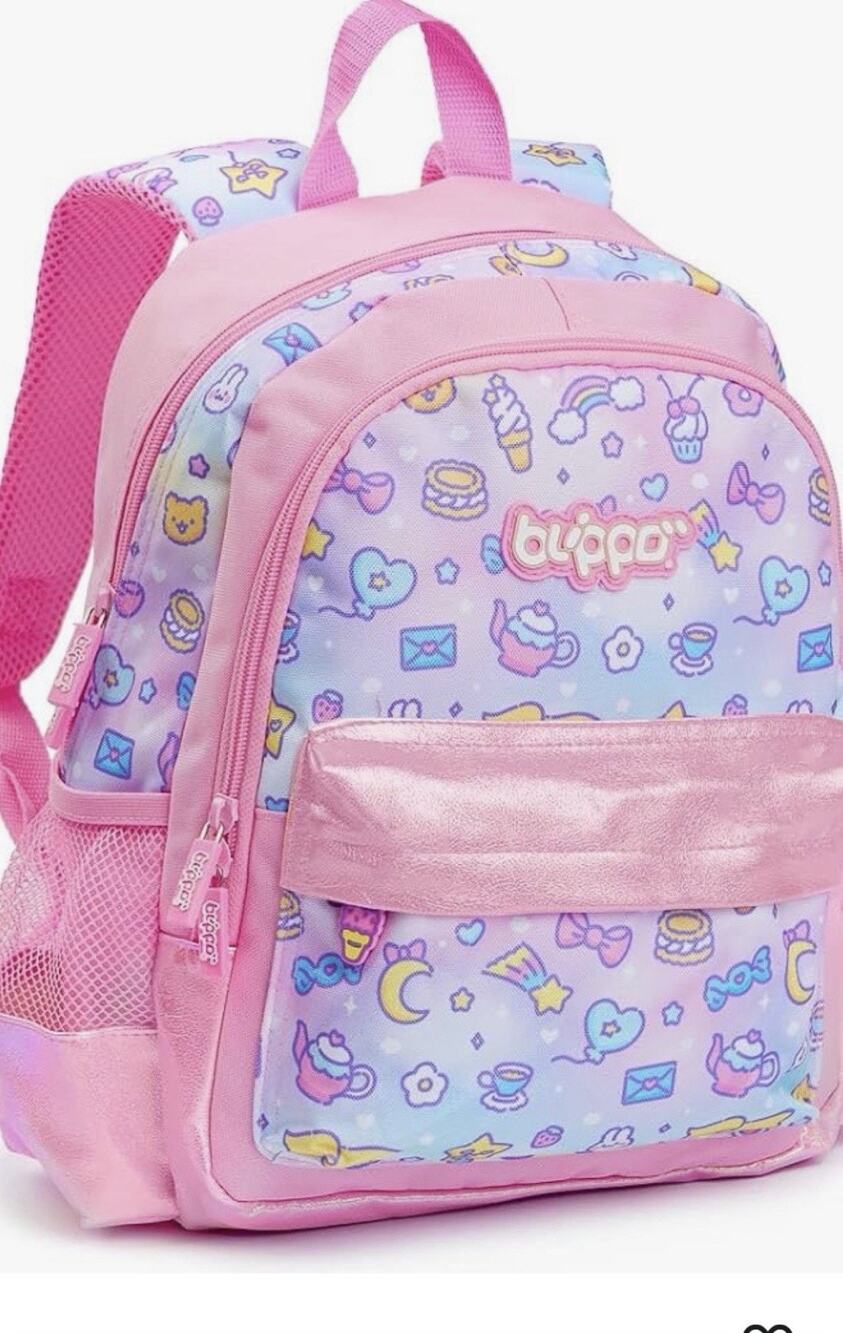 Backpack for School - Pink Backpack Ages 5 and up For Preschool & Primary School